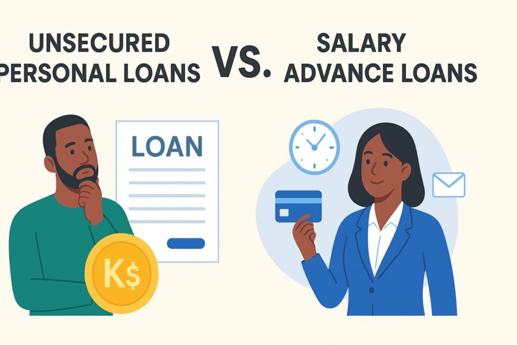 Unsecured Personal Loans and Salary Advance Loans