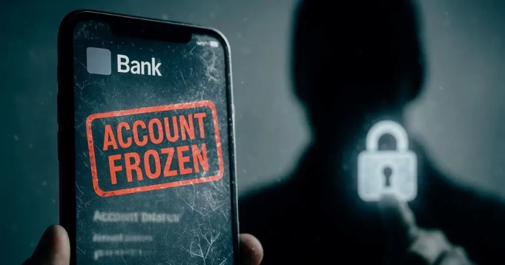 Banks Freeze Customer Accounts