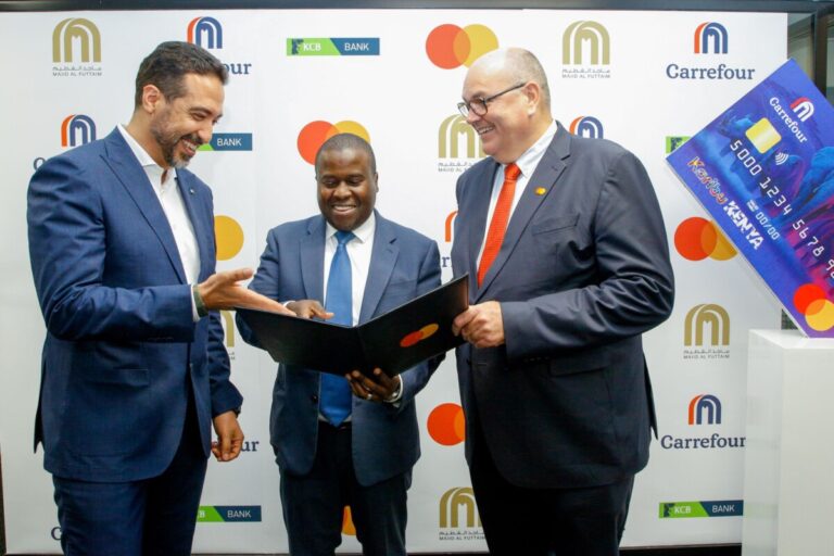 KCB Bank Kenya, Carrefour and Mastercard Launch Prepaid Grocery Card
